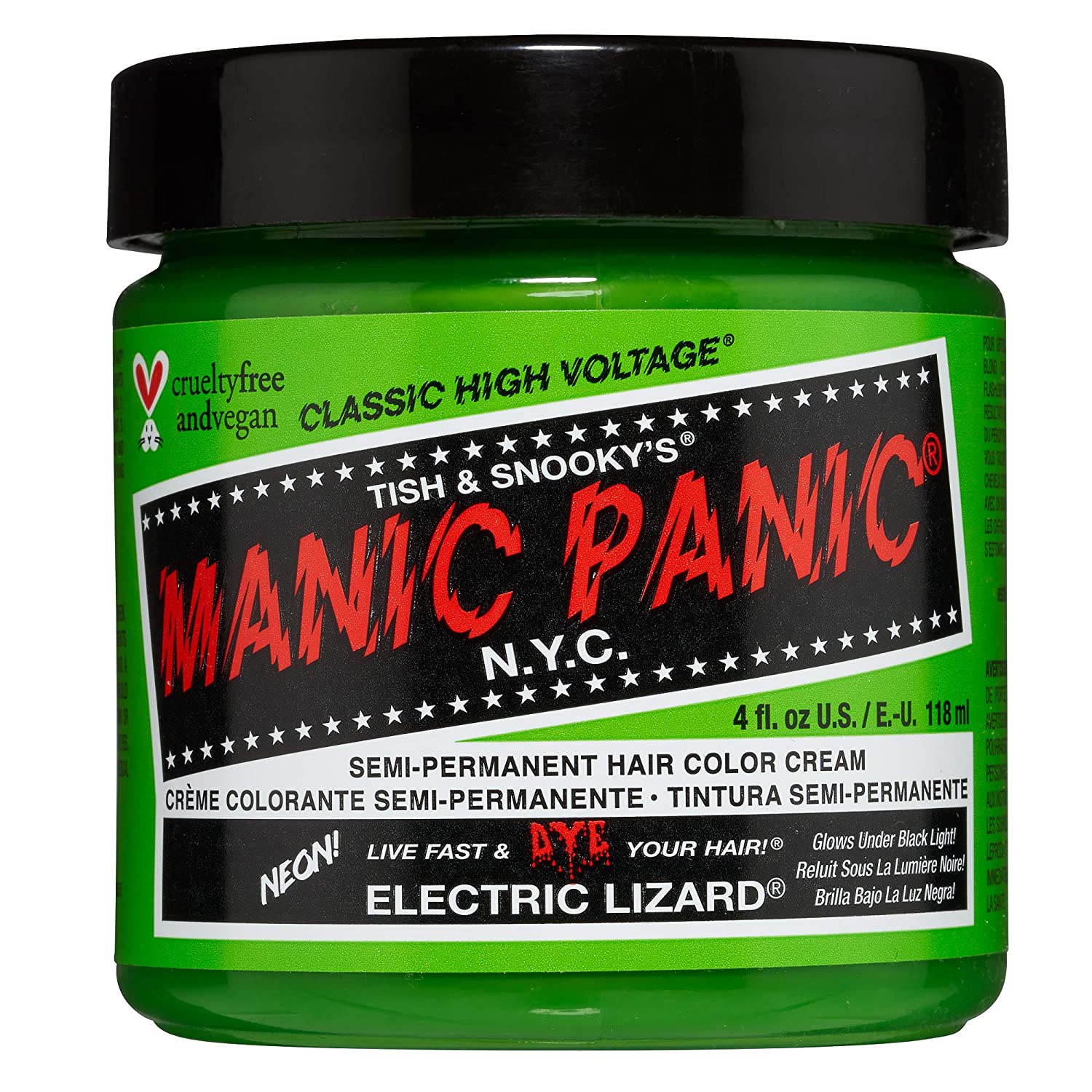 green hair - MANIC PANIC Electric Lizard Hair Dye Classic