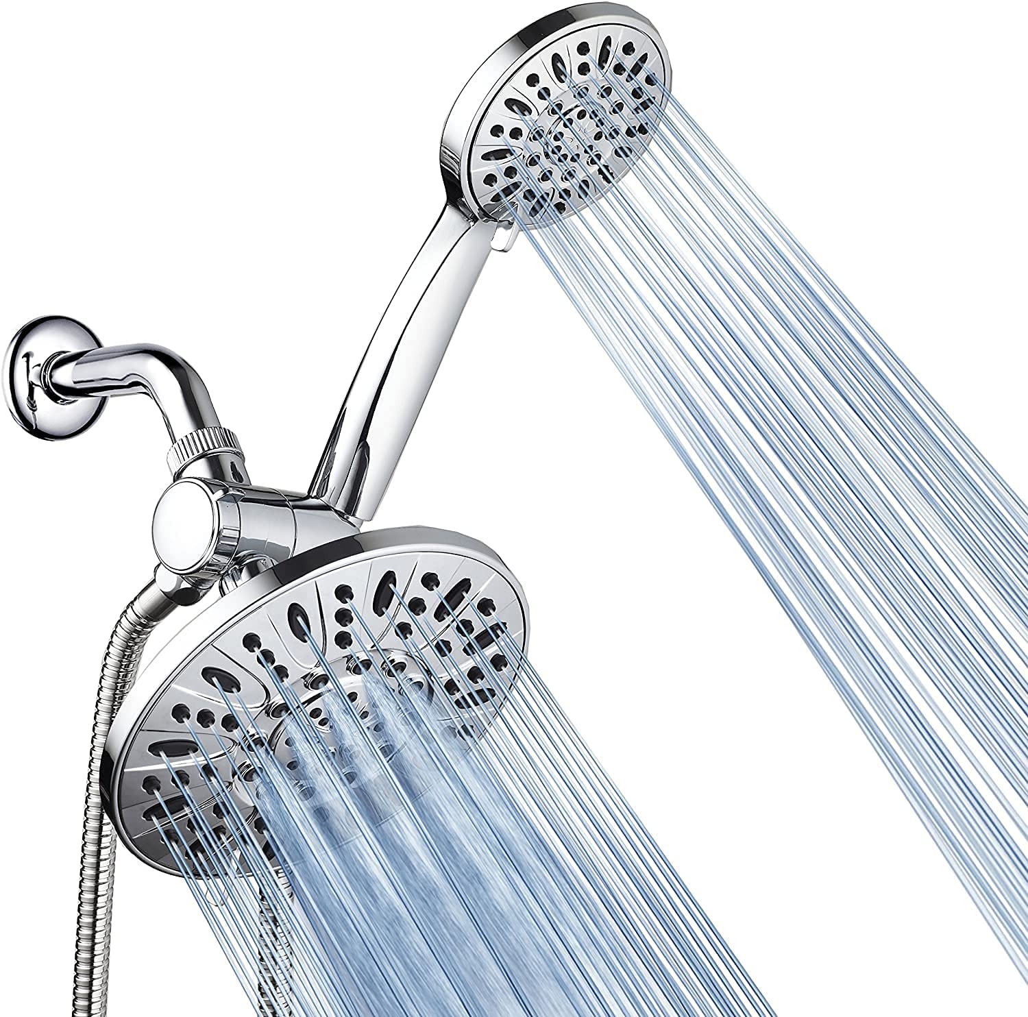 AquaDance 7″ Premium Rainfall Combo Shower Head