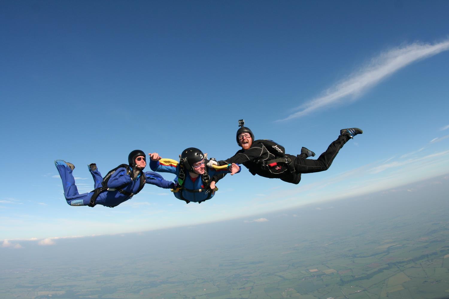 Accelerated free fall