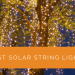 The Best LED Solar Christmas Lights solar