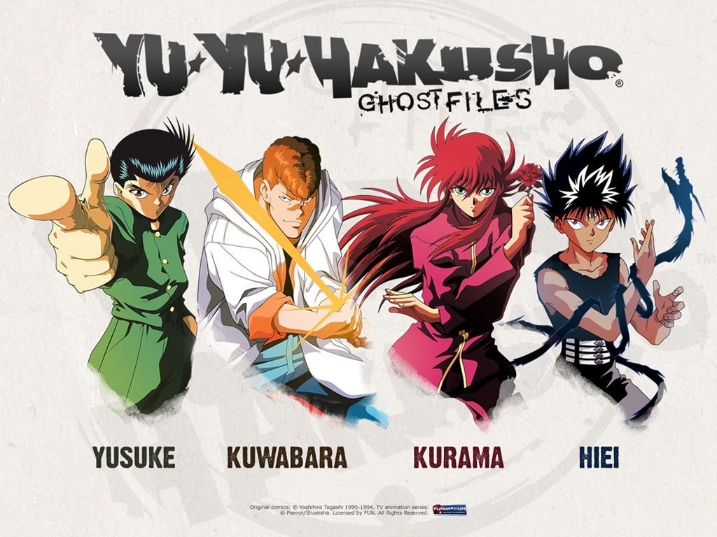 90s anime - Yu Yu Hakusho