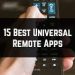 15 Best Universal TV Remote Apps for Android that actually work!