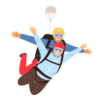 skydiving - Tandem jump