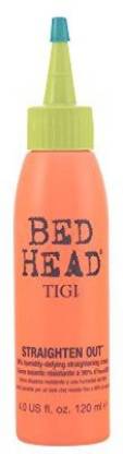 hair straightening products - TIGI Bed Head Straighten Out cream