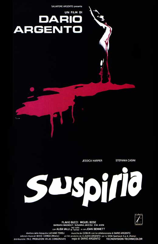 best italian movies - Suspiria (1977)