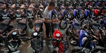Data shows domestic two-wheeler sales second-worst in seven years