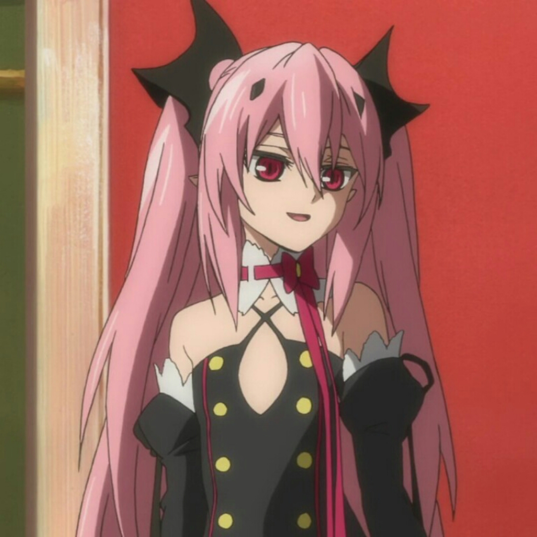 anime girls with pink hair - Krul Tepes (Seraph Of The End)