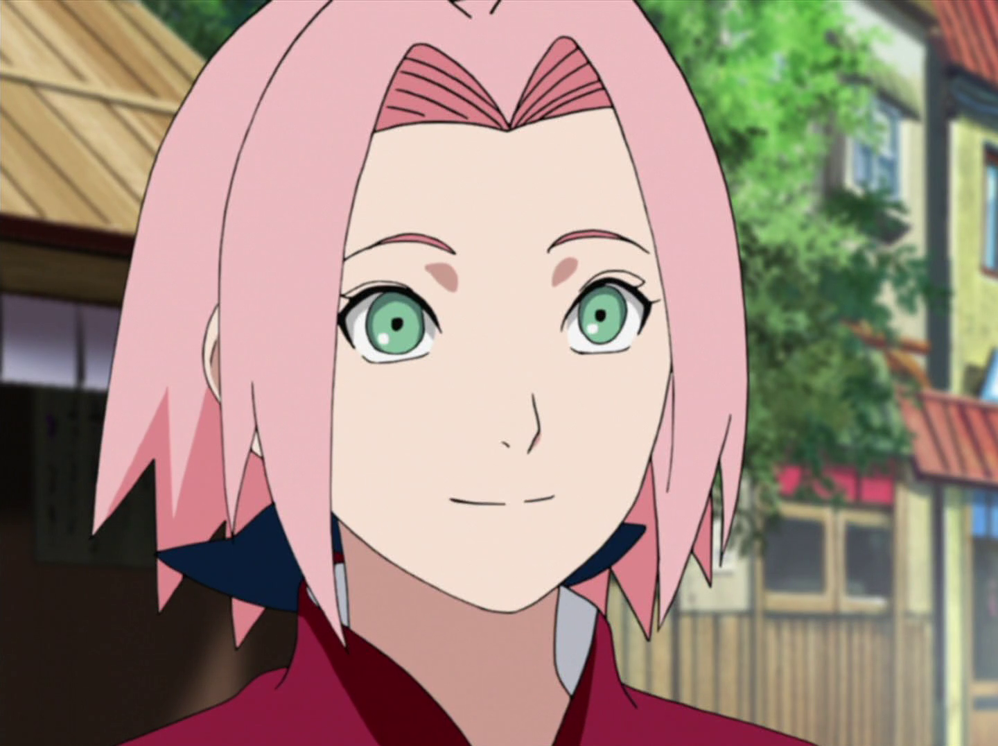 anime girls with pink hair - Sakura Haruno (Naruto)