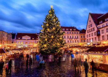 Europe’s Christmas markets warily open as Covid cases rise