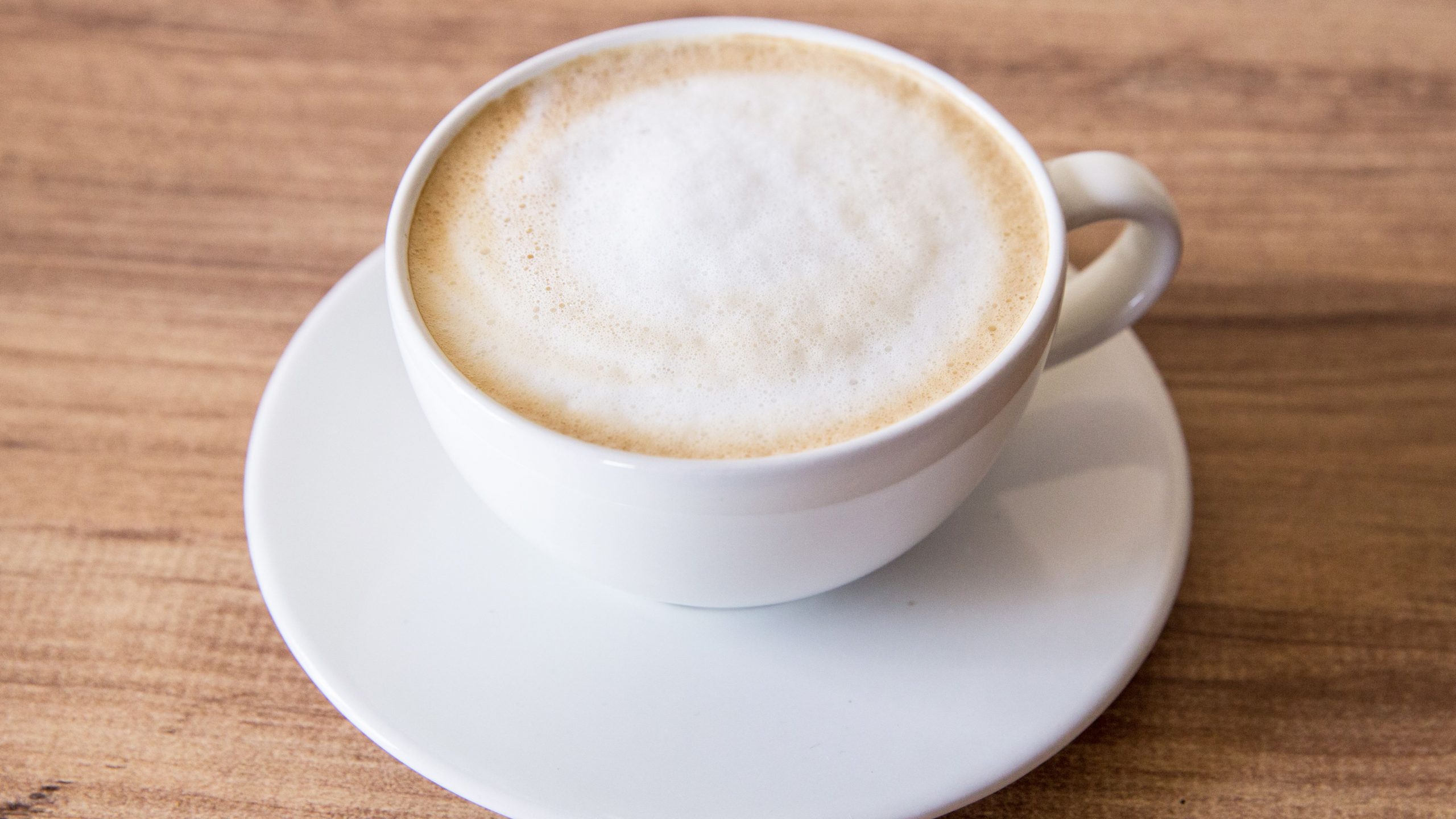 hot drinks at Starbucks - Cappuccino