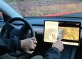 Tesla disables gaming while driving feature