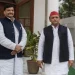 End of SP’s Family Feud As Akhilesh Yadav Meets Uncle Shivpal; Seals Alliance for UP Polls