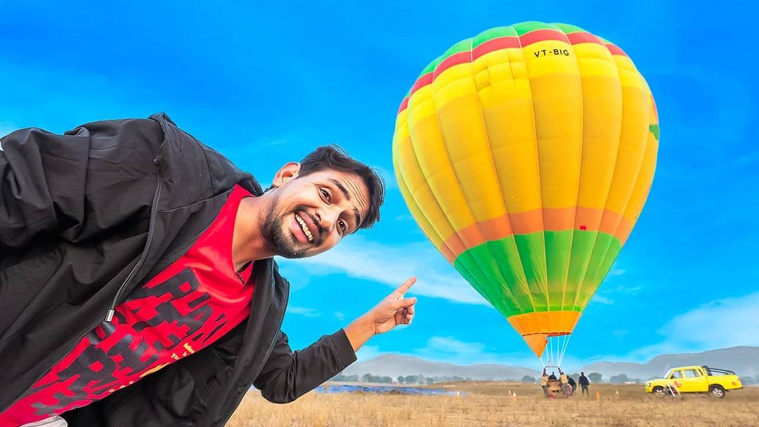 mr indian hacker hot air balloon