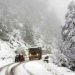 Srinagar – Leh highway closed due to snowfall and bad weather conditions