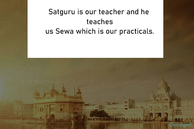 satguru is our teacher