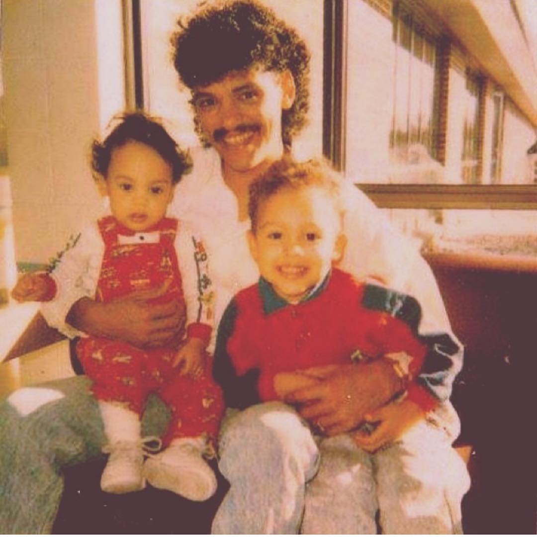 Bob Debarge with his sons